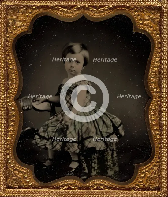 Portrait of a Little Girl, about 1860. Creator: Unknown.