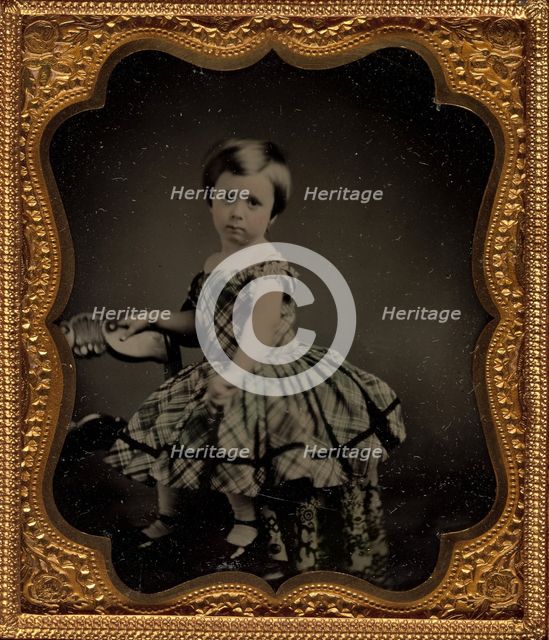 Portrait of a Little Girl, about 1860. Creator: Unknown.