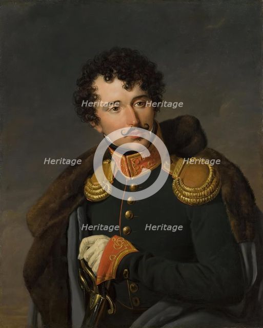 Portrait of A.M. Mailevsky, 1820. Creator: Nicolas de Courteille.