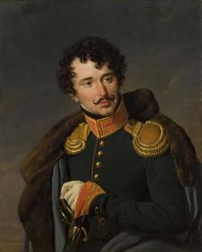 Portrait of A.M. Mailevsky, 1820. Creator: Nicolas de Courteille