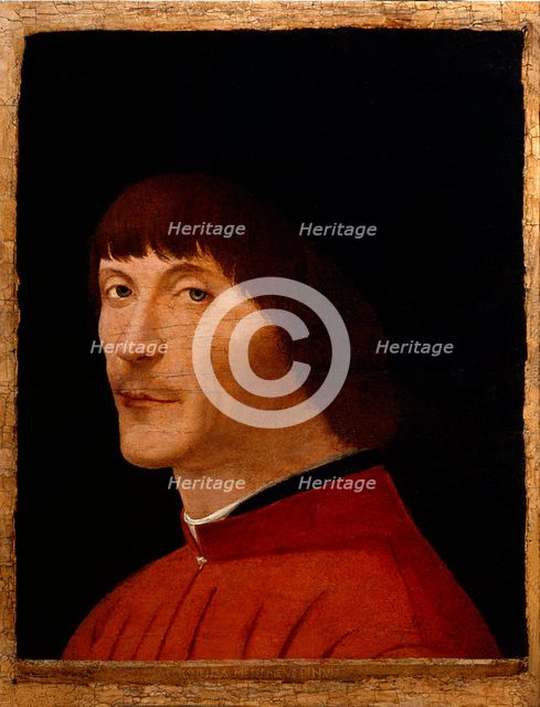 Portrait of a man, 1468-1470. Creator: Antonello da Messina (ca 1430-1479).