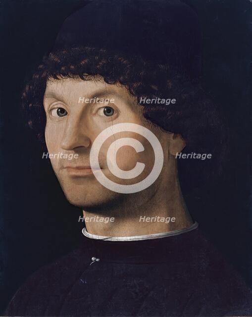 Portrait of a Man, 1472. Creator: Antonello da Messina.