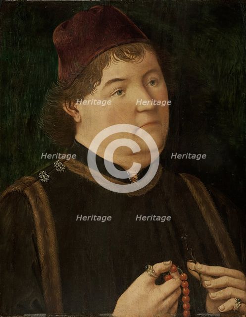 Portrait of a Man, 1480. Creator: Anon.
