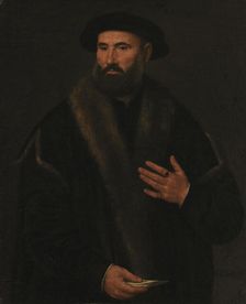 Portrait of a Man, 1495-1556. Creator: Lorenzo Lotto