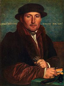 Portrait of a Man 1541, (1909). Artist: Hans Holbein the Younger