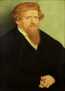 Portrait of a Man, 1548. Creator: Lucas Cranach the Younger
