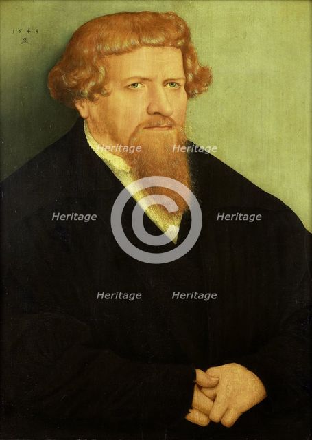 Portrait of a Man, 1548. Creator: Lucas Cranach the Younger.