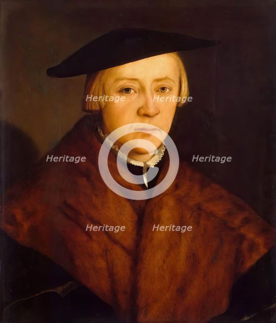 Portrait of a Man, 1548. Creators: Christoph Amberger, Jan van Scorel.
