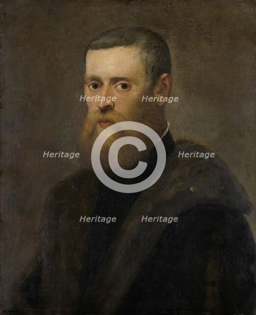 Portrait of a Man, 1550-1575. Creator: Circle of Jacopo Tintoretto.