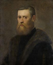 Portrait of a Man, 1550-1575. Creator: Circle of Jacopo Tintoretto