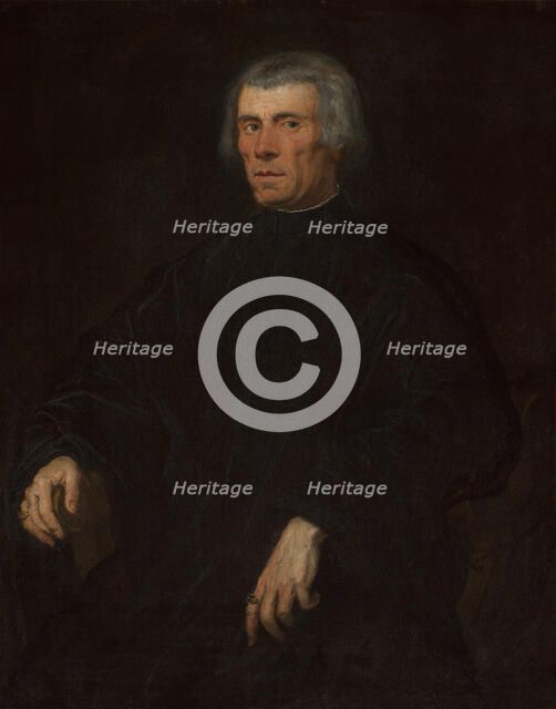 Portrait of a Man, 1550s. Creator: Jacopo Tintoretto.