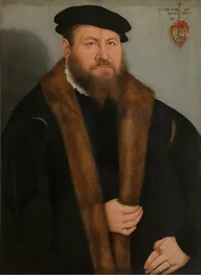 Portrait of a Man, 1557. Creator: Lucas Cranach the Younger