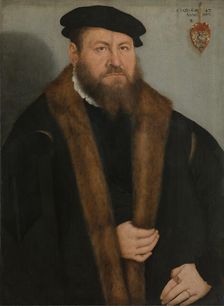 Portrait of a Man, 1557. Creator: Lucas Cranach the Younger