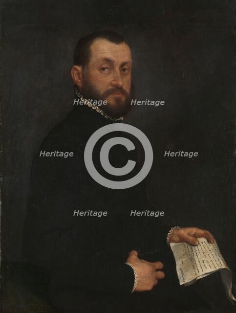 Portrait of a Man, 1565. Creator: Giovan Battista Moroni.