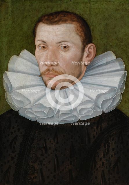 Portrait of a man, 1591. Creator: Daniel van den Queborne.