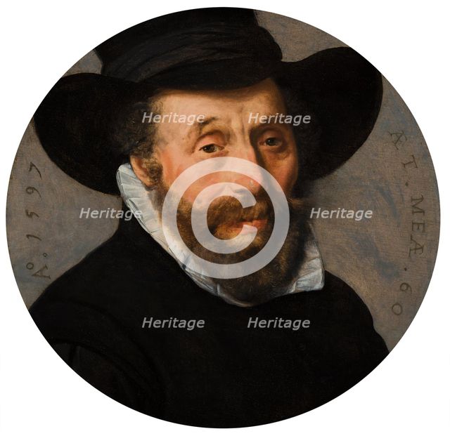 Portrait of a Man, 1597. Creator: Pieter Pietersz. the elder.