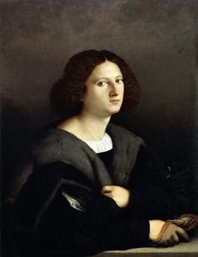 Portrait of a Man 1512-1515. Artist: Jacopo Palma il Vecchio