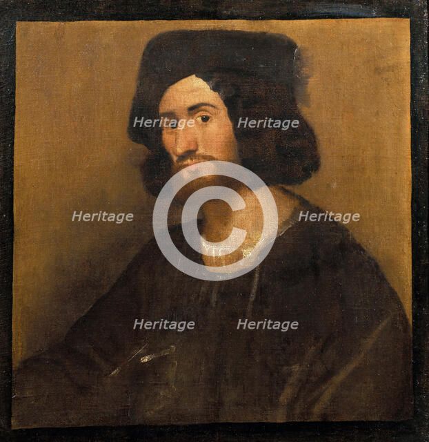 Portrait of a Man, 1517-1518. Creator: Cariani, Giovanni (ca. 1485-1547).