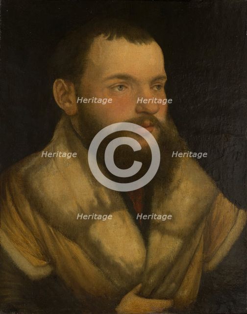 Portrait of a Man, 1520/30. Creator: Martin Schaffner.