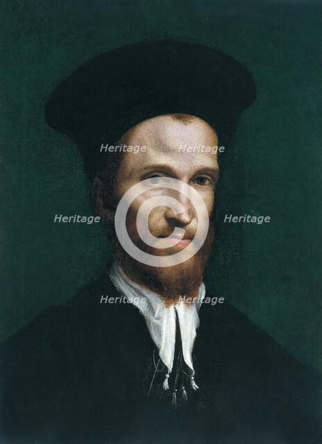 Portrait of a Man, 1520. Creator: Antonio da Correggio.