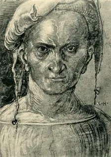 Portrait of a man, 1522, (1943). Creator: Wolf Huber