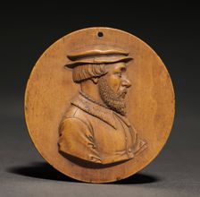 Portrait of a Man, 1523-1536. Creator: Christoph Weiditz (German, c. 1500-1559)