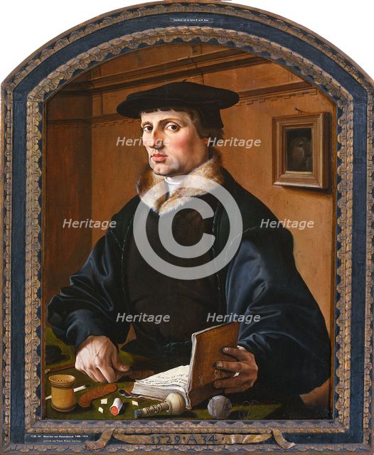 Portrait of a man, 1529. Artist: Heemskerck, Maarten Jacobsz, van (1498-1574)