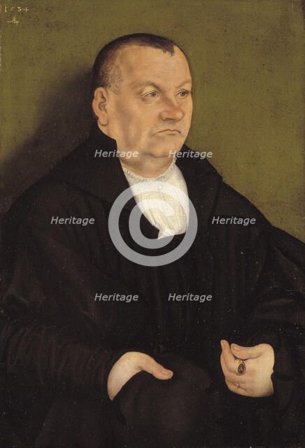 Portrait of a Man, 1534. Creator: Lucas Cranach the Elder.