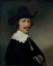 Portrait of a Man, 1640. Creator: Govaert Flinck