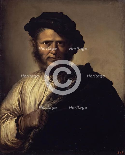 Portrait of a Man, 1640. Creator: Salvator Rosa.