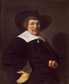 Portrait of a Man, 1644. Creator: Johannes Hals