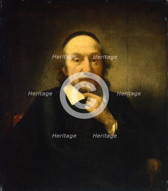 Portrait of a Man, 1650/60. Creator: Nicolaes Maes.