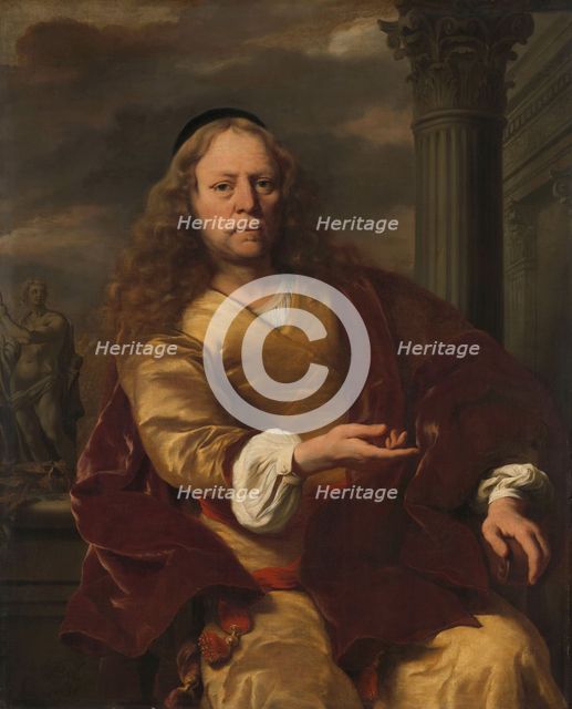 Portrait of a Man, 1663. Creator: Ferdinand Bol.