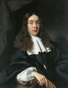 Portrait of a Man, 1666. Creator: Nicolaes Maes