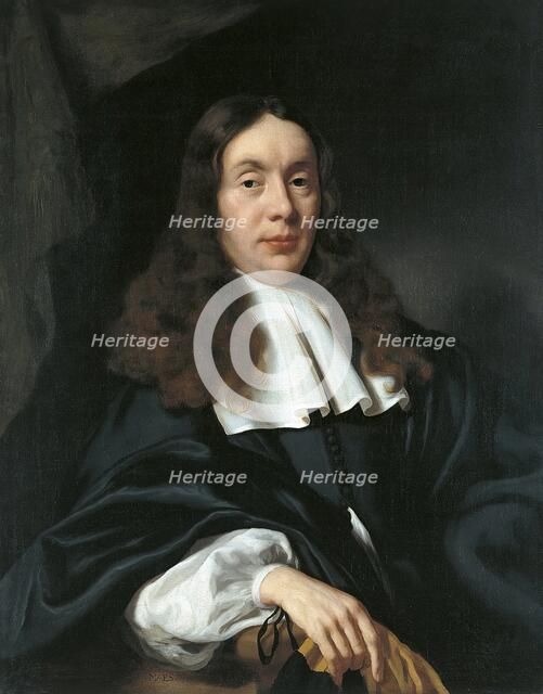 Portrait of a Man, 1666. Creator: Nicolaes Maes.