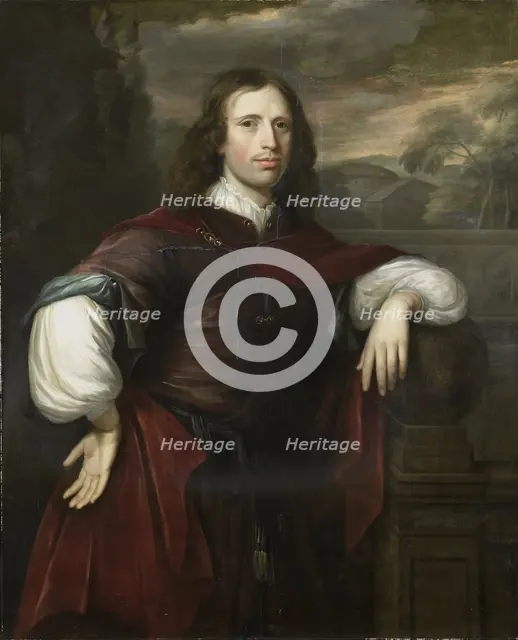 Portrait of a Man, 1667. Creator: Verelst Harman.