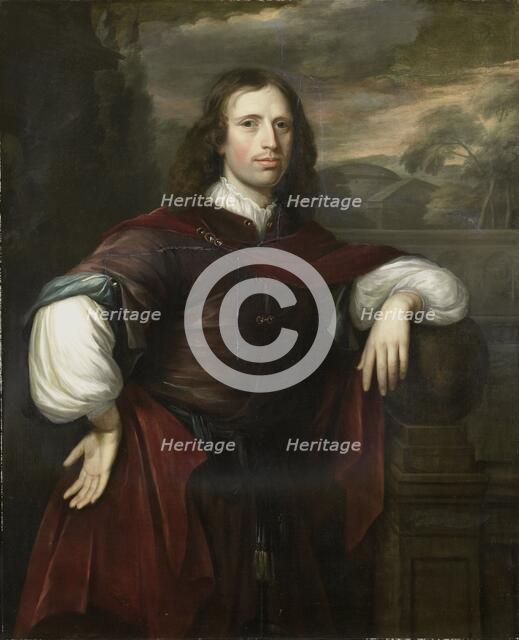 Portrait of a Man, 1667. Creator: Verelst Harman.