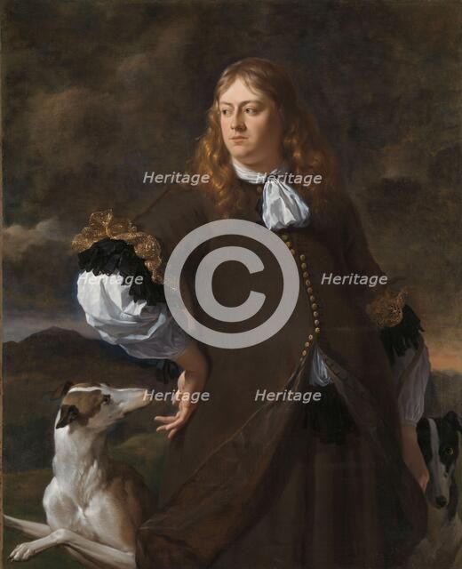 Portrait of a Man, 1670-1675. Creator: Karel Du Jardin.