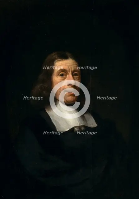 Portrait of a Man, 1670s. Creator: Nicolaes Maes.