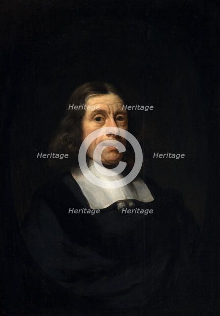 Portrait of a Man, 1670s. Creator: Nicolaes Maes.