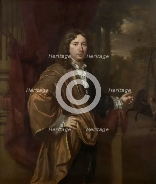 Portrait of a Man, 1685. Creator: Jan Verkolje.