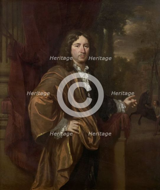 Portrait of a Man, 1685. Creator: Jan Verkolje.
