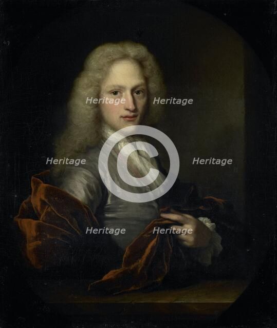 Portrait of a Man, 1690-1729. Creator: Arnold Boonen.