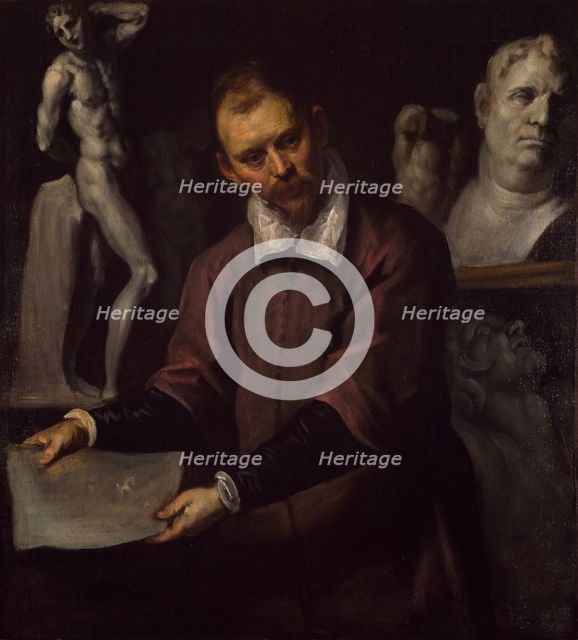 Portrait of a Man, 1600-1610. Creator: Jacopo Palma.