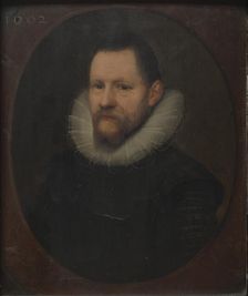 Portrait of a Man, 1602. Creator: Anon