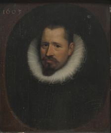 Portrait of a Man, 1603. Creator: Anon
