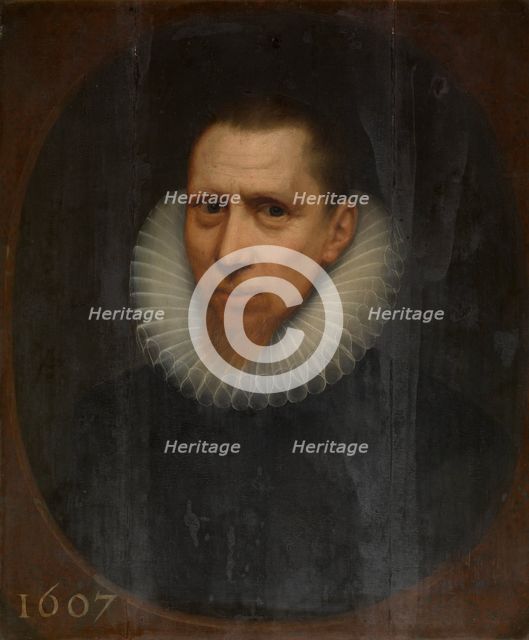 Portrait of a Man, 1607. Creator: Anon.
