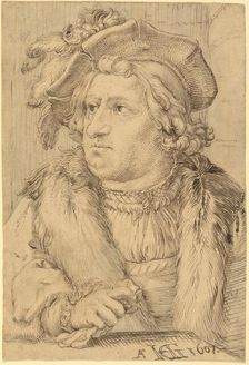 Portrait of a Man, 1607. Creator: Hendrik Goltzius