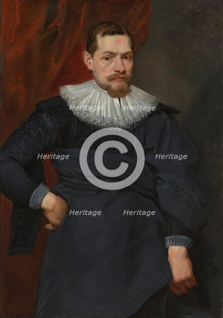 Portrait of a Man, 1619. Creator: Anthony van Dyck.