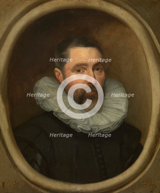 Portrait of a Man, 1621. Creator: Anon.